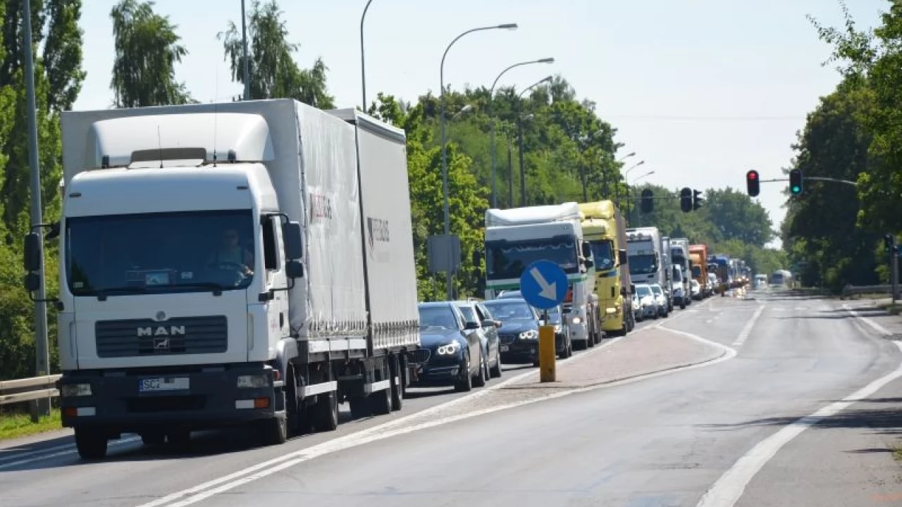 Tczew - Początek remontu dk 91