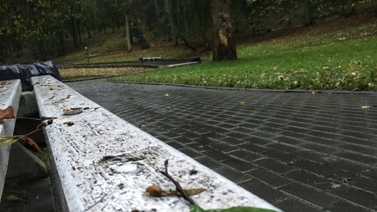 Tczew - Park Miejski jesienią z dnia 7.10.2016