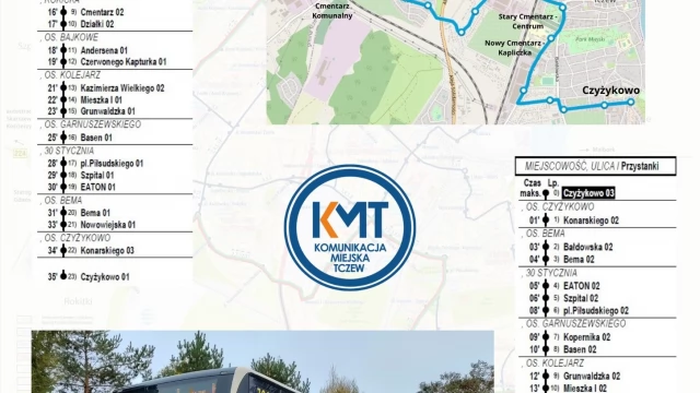 Tczew - Dodatkowe linie autobusowe dowiozą na cmentarze
