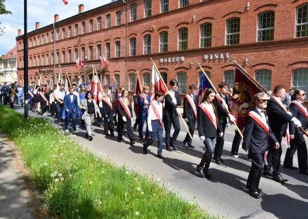 Tczew - Tczew uczcił 234. rocznicę uchwalenia Konstytucji 3 Maja
