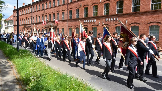 Tczew - Tczew uczcił 234. rocznicę uchwalenia Konstytucji 3 Maja