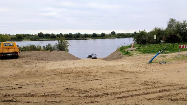 Tczew - Nowy slip nad Wisłą gotowy