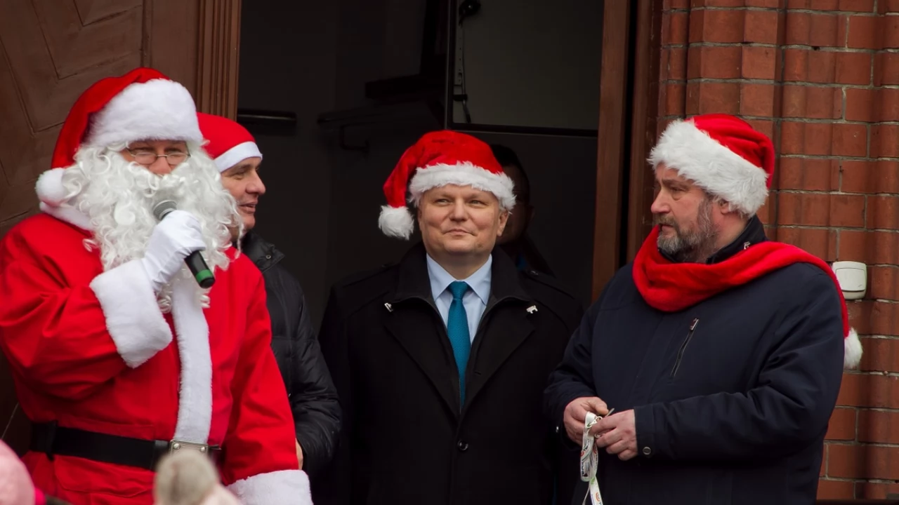Tczew - Święty Mikołaj odwiedził Tczew