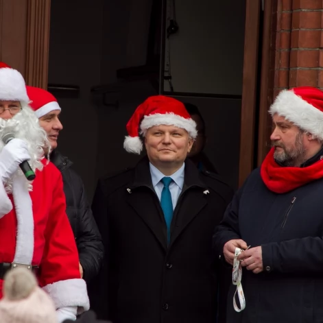 Tczew - Święty Mikołaj odwiedził Tczew