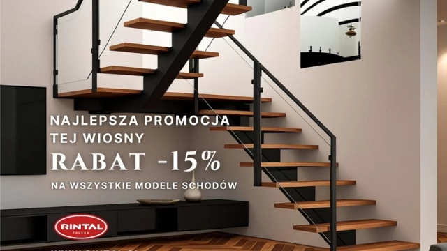 Tczew - Kwietniowa promocja na schody na wymiar: - 15