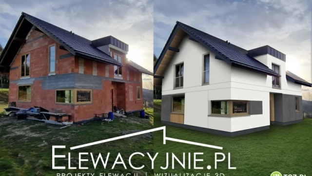 Tczew - Wizualizacja elewacji szyty na miarę