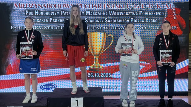 Tczew - Oliwia Wyczling triumfuje w Międzynarodowym Pucharze Polski