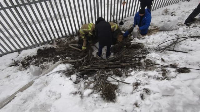 Tczew - Akcja na osiedlu Staszica. Woda mogła przerwać wał