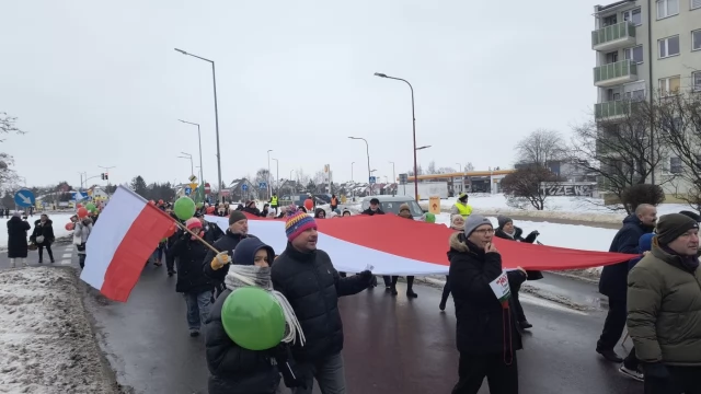 Tczew - Marsz Jedności Gminy Tczew przeszedł ulicami Tczewa