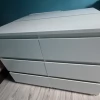 Tczew - Sprzedam 2 białe komody z szufladami