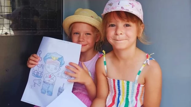 Tczew - Przedszkolaki z wizytą na komendzie