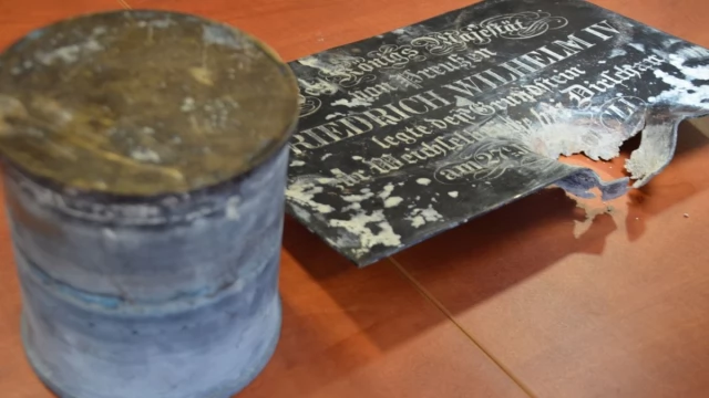Tczew - Sensacyjne znalezisko zostaje w Tczewie. Tę kapsułę zakopał sam król Prus