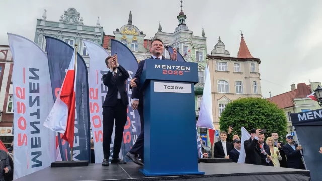 Tczew - Sławomir Mentzen w Tczewie "Klasa polityczna nam nie wyszła"