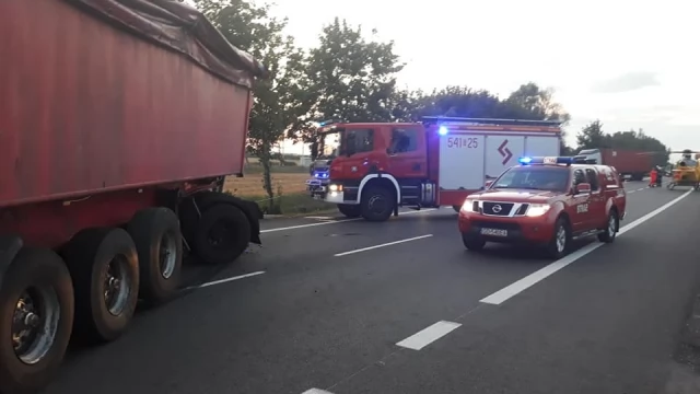Tczew - Subkowy. Po poważnym wypadku zablokowana droga krajowa nr 91