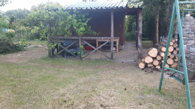 Tczew - Działka ROD rekreacyjna - domek, wędzarnia, grill