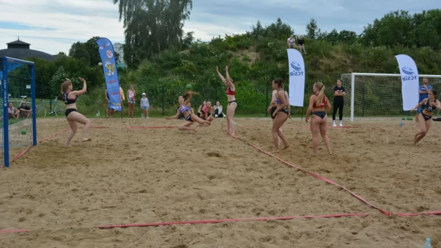 Tczew - Półfinał Mistrzostw Polski Juniorek w Piłce Ręcznej Plażowej