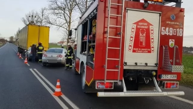 Tczew - Już drugi wypadek - najechanie na tył pojazdu w miejscu tymczasowej sygnalizacji