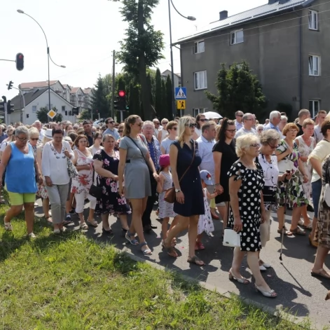 Tczew - Boże Ciało - procesja z Najświętszym Sakramentem