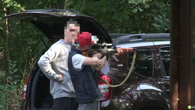 Tczew - W miejscu, gdzie rozstrzelano tysiące Polaków urządzili sobie "rekreacyjne strzelanie"