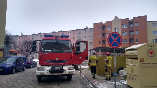 Tczew - Ul. Jedności Narodu. Mieszkańcy wyczuli woń gazu