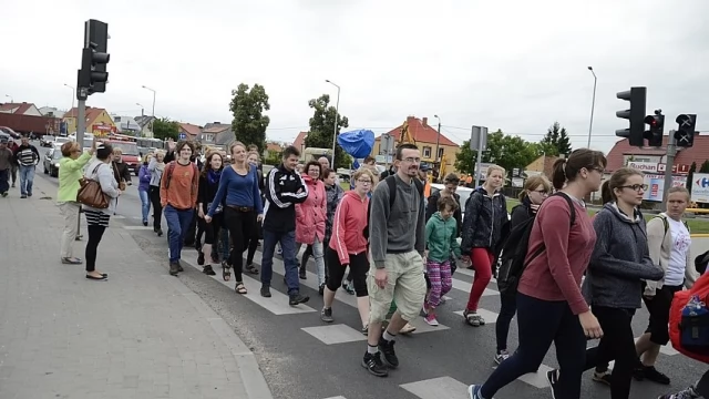 Tczew - Ruszyła piesza pielgrzymka na Jasną Górę - grupa Tczewska już na szlaku