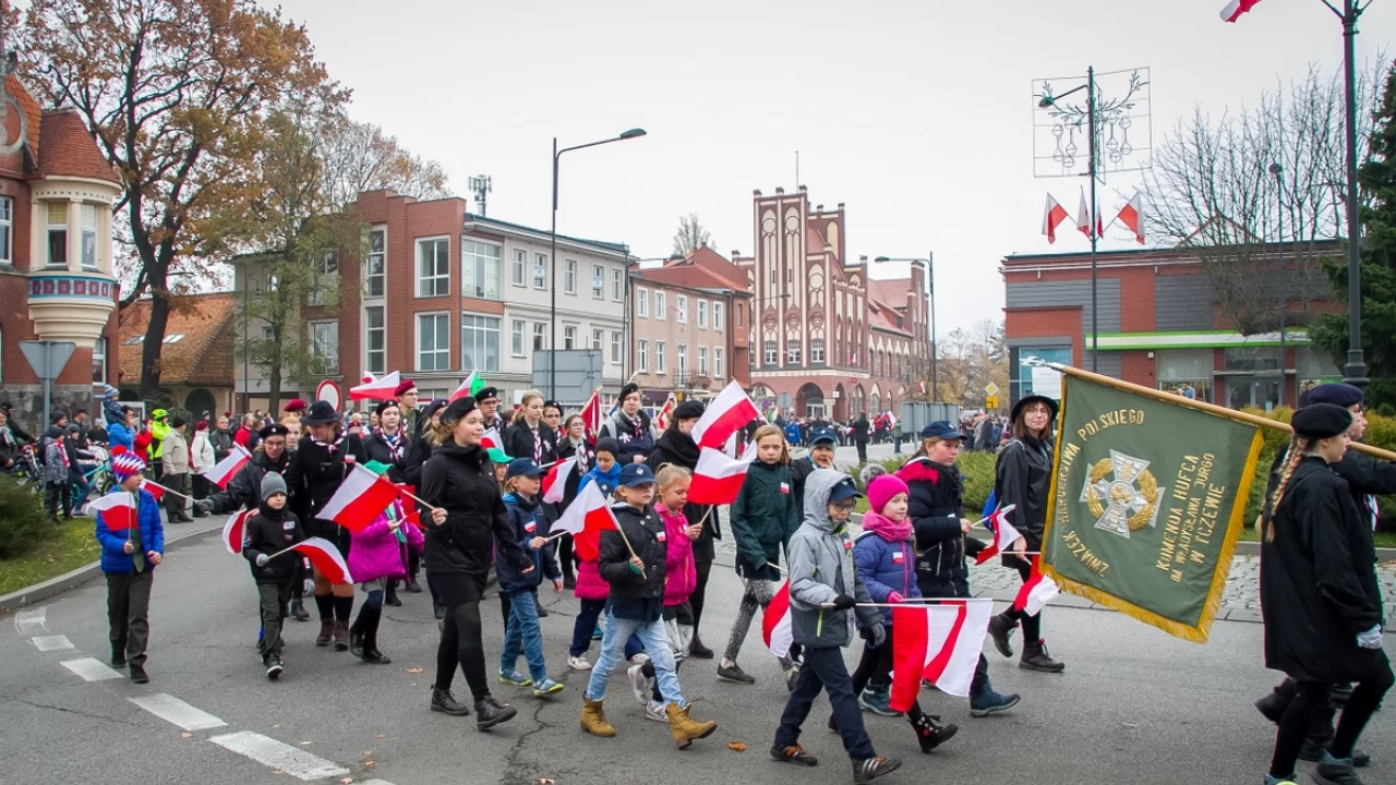 Tczew - Tczew świętował niepodległość. Patriotycznie i na wesoło