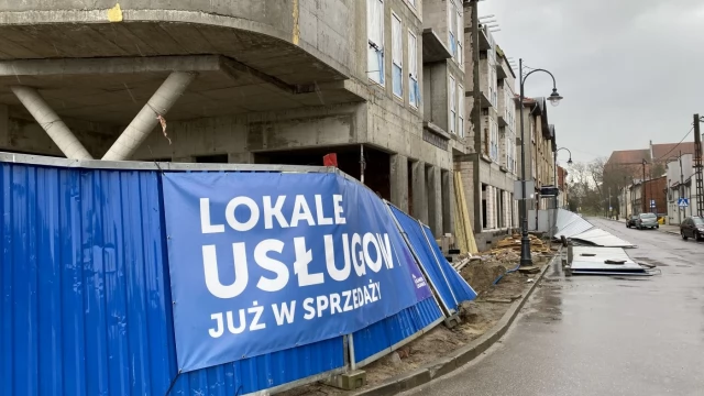 Tczew - Uwaga - bardzo mocno wieje! Może być niebezpiecznie