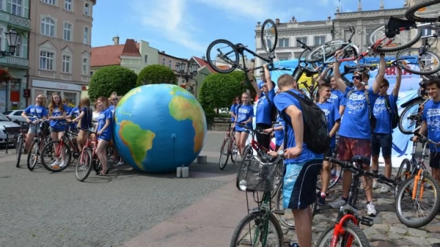 Tczew -  Ekologiczna Sztafeta Rowerowa dotarła do Tczewa