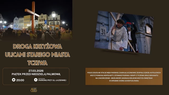 Tczew - Droga Krzyżowa ulicami Starego Miasta