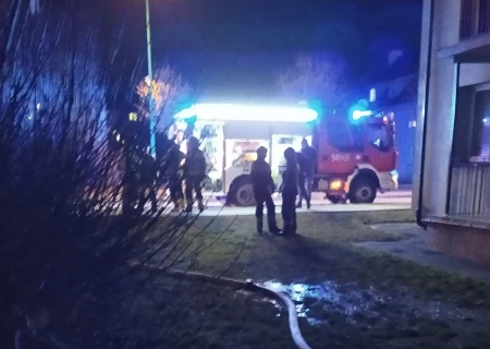 Tczew - Pożar na Nowowiejskiej