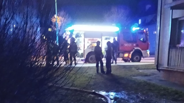 Tczew - Pożar na Nowowiejskiej