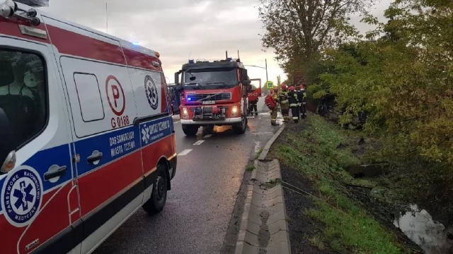 Tczew - Zajączkowo Tczewskie. Zderzyły się dwie osobówki