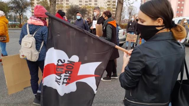 Tczew - Tczewianki i tczewianie ponownie wyszli na ulice #StrajkKobiet (WIDEO)