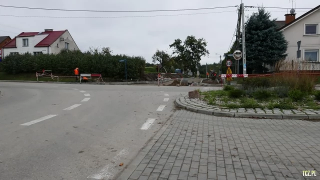 Tczew - Rokitki. Trwa przebudowa ulicy Leśnej