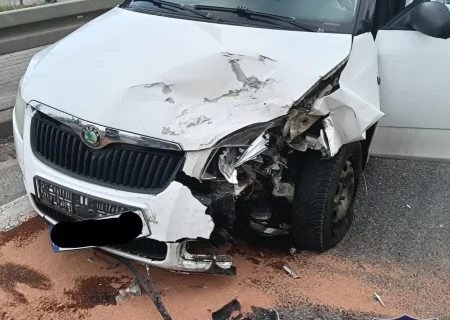 Tczew - Pijany kierowca bez uprawnień próbował pieszo uciec z miejsca wypadku
