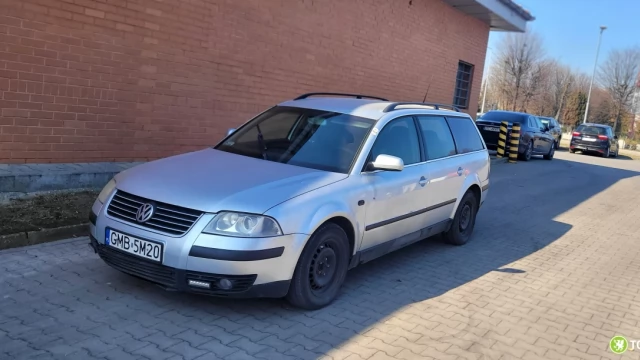 Tczew - W Passat 1.9 TDI - 2002r - w pełni sprawny - hak
