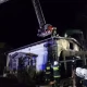 Tczew - Rakowiec. 7 zastępów straży walczyło z pożarem