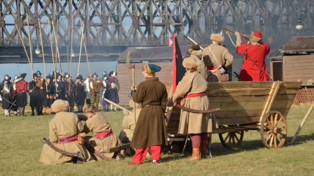 Tczew - Wehikuł czasu ruszył. Rekonstruktorzy przenieśli tczewian w XVII wiek