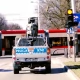 Tczew - Pomorscy policjanci apelują z głośników: "Zostańcie w domu" [WIDEO]