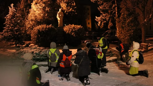 Tczew - Ekstremalna droga krzyżowa na ulicach Tczewa [FOTO]