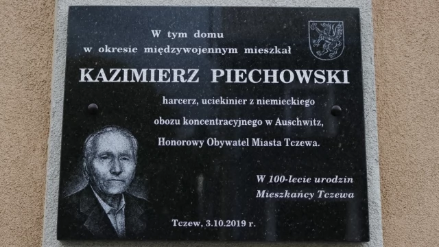 Tczew - Kazimierz Piechowski upamiętniony w setną rocznicę urodzin