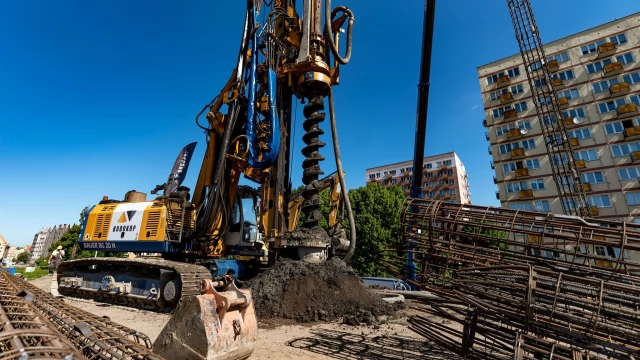 Tczew - Wzmocnienie gruntu i fundamenty palowe
