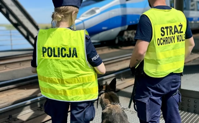 Tczew - Wspólne działania policjantów i funkcjonariuszy SOK na terenie powiatu tczewskiego