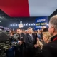 Tczew - Reprezentacja Tczewa na inauguracji kampanii prezydenta Komorowskiego
