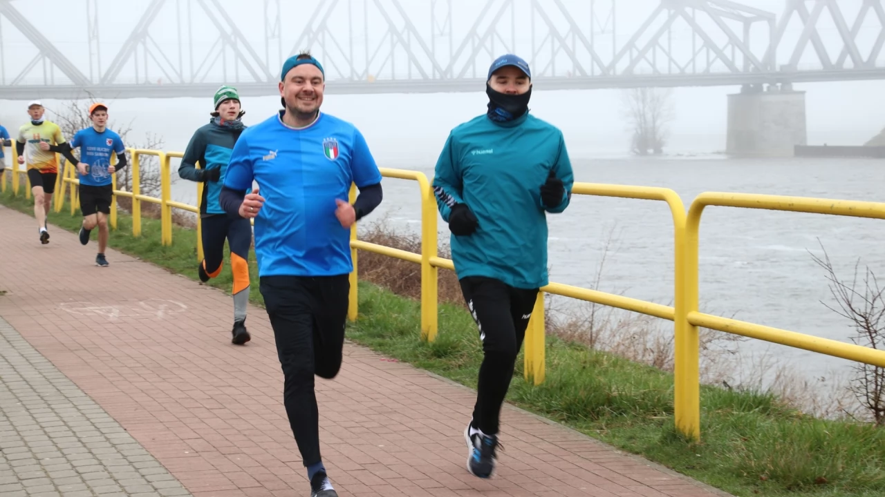 Tczew - Parkrun na niebiesko