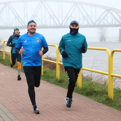 Tczew - Parkrun na niebiesko