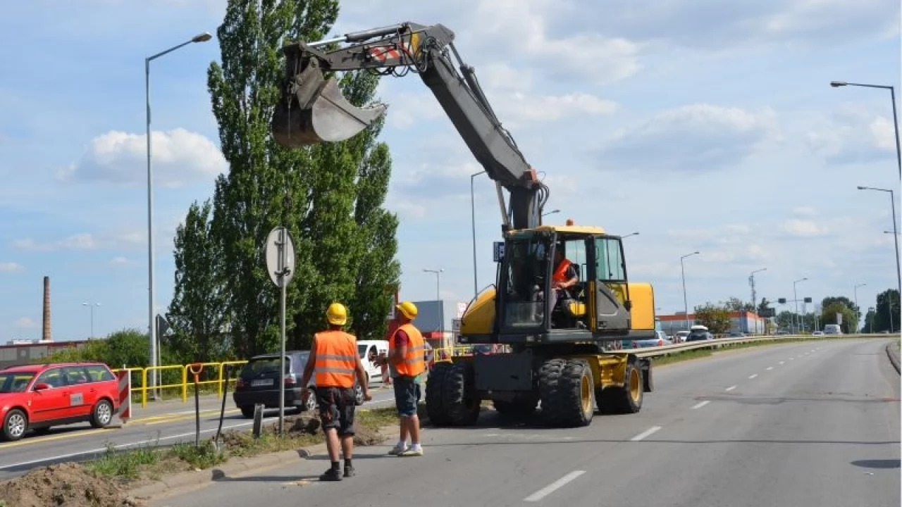 Tczew - Zamknięcie jezdni zachodniej dk 91