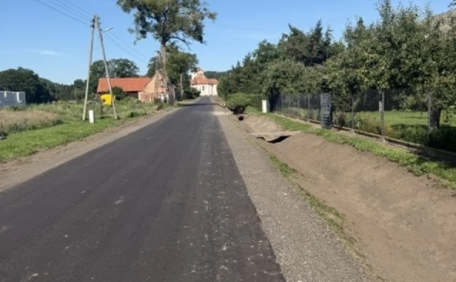 Tczew - Ulica w Opaleniu po remoncie