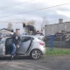 Tczew - Uciekający mężczyźni i auto porzucone na jednej z ulic Tczewa