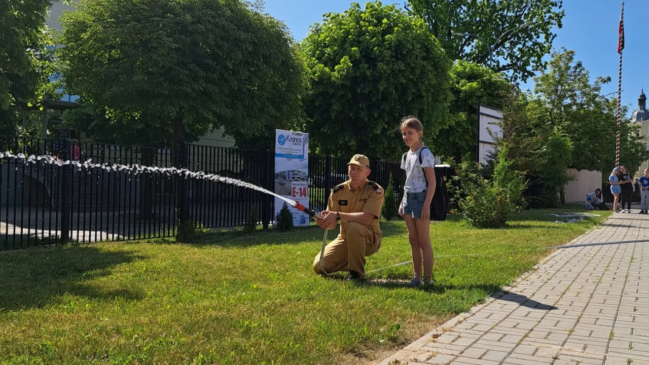 Tczew - Dzień Dziecka ze strażakami